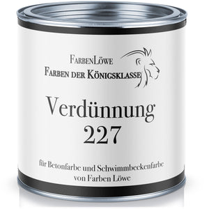 FARBENLÖWE Verdünnung 227 für Betonfarben und Schwimmbeckenfarben